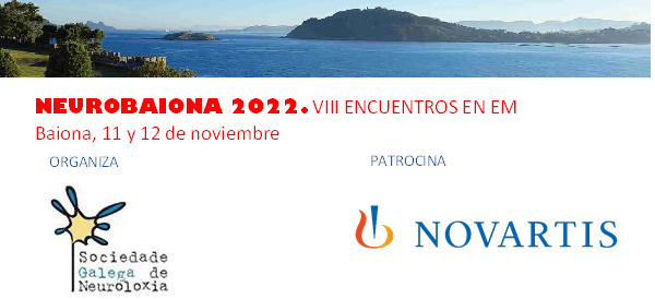 11 E 12 DE NOVEMBRO - NEUROBAIONA 2022. VIII ENCONTROS EN ESCLEROSE MÚLTIPLE